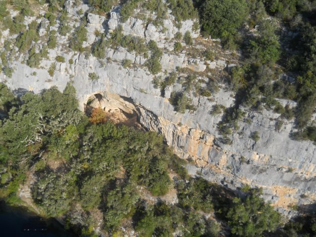 La Baume Bonne vue aérienne 